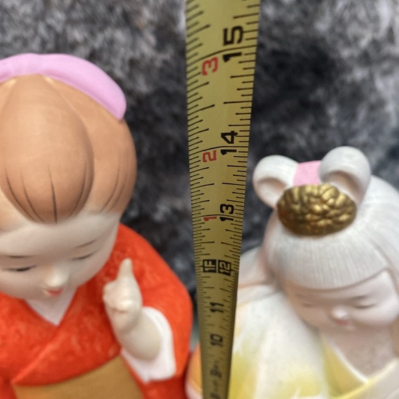 Vintage Japanese Hakata Dolls  Kimono
Geisha Maiko Folk Craft - Picture 15 of 16